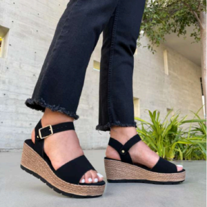 Elegante Alpargatas De Cuña