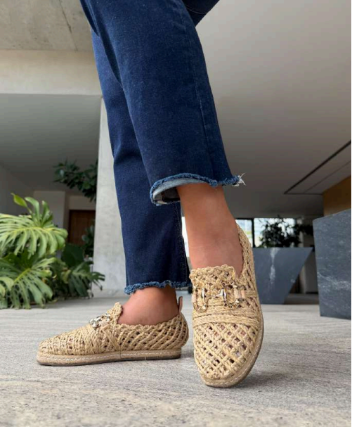Alpargatas Low-Flat "Pure Nature"