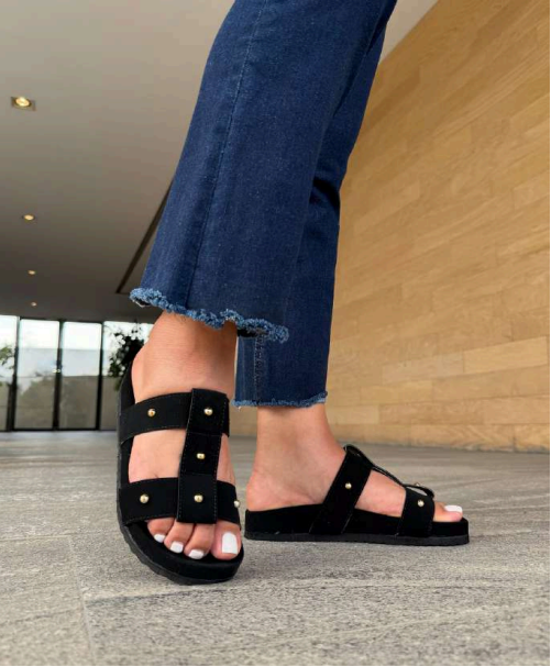 Sandalia "Golden Studs" Confort - Image 4