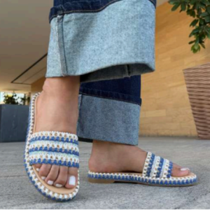 Sandalia "Artisanal Shine"